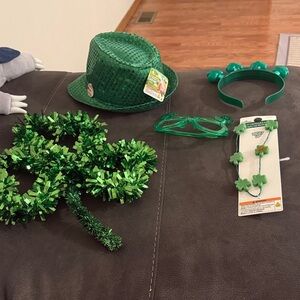 Green St. Patrick's Day Accessories Set
